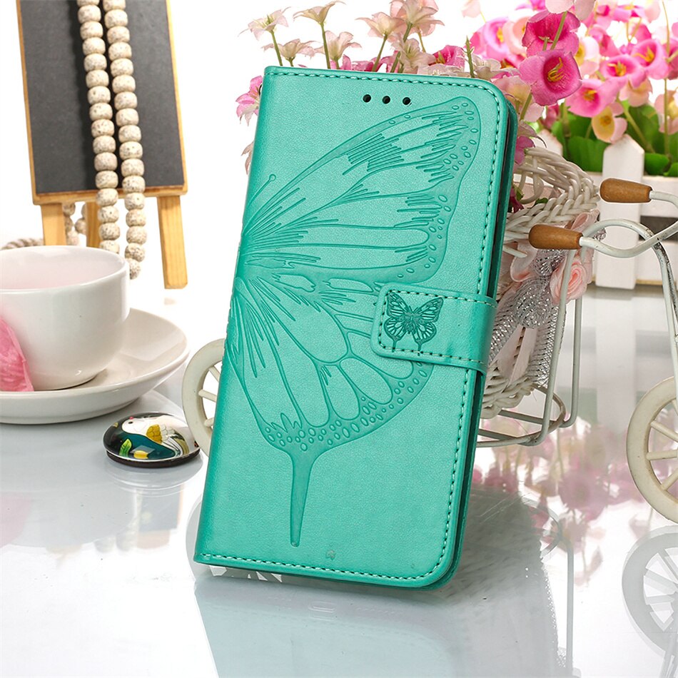 Nowy nabytek w zwyczajnym kolorze pokrowiec na ZTE Blade A31 A71 portfel na karty etui na telefon komórkowy z uchwytem D03E: For Blade A71 / Green