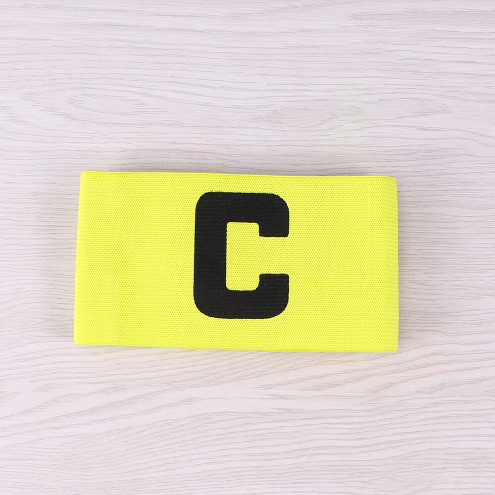 Football Soccer Captain Armband Adjustable Soccer Rugby Basketball Player Bands (Black)