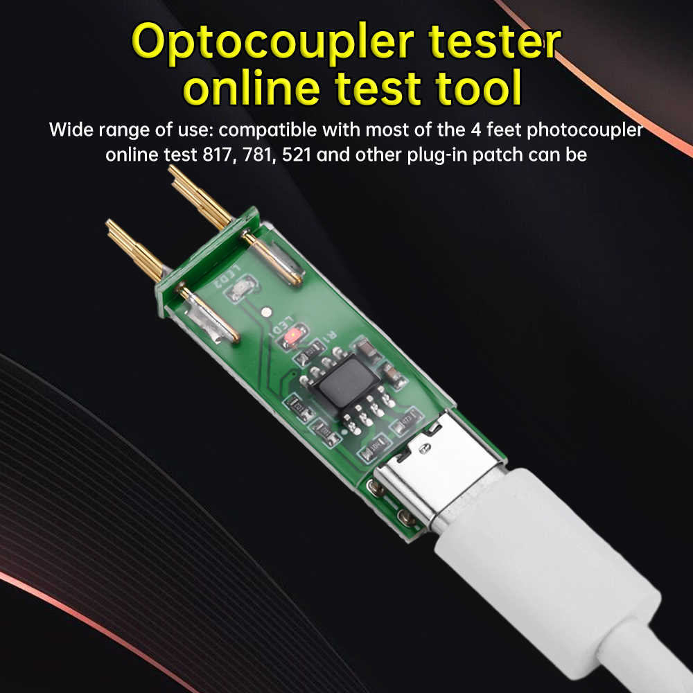 Probador de optoacoplador, herramienta de detección de prueba de optoacoplador, módulo de prueba en línea, herramienta de reparación electrónica de optoacoplador
