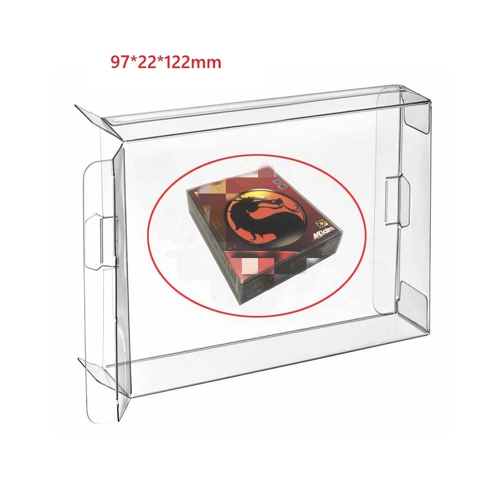 Ruitroliker 10PCS Schutz Fall Klar Kunststoff Schutz Hülse Display Box für GameGear JP Version
