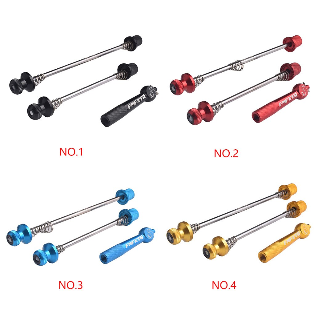 MTB Road Cycling Bike Quick Release Front Rear Wheel Hub Axle Axis Skewers Bicycle Accessories