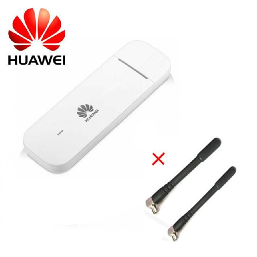 Unlocked Huawei E3372 E3372h-607 4G LTE 150Mbps USB Dongle 4G USB Stick Datacard with 2pcs antennas