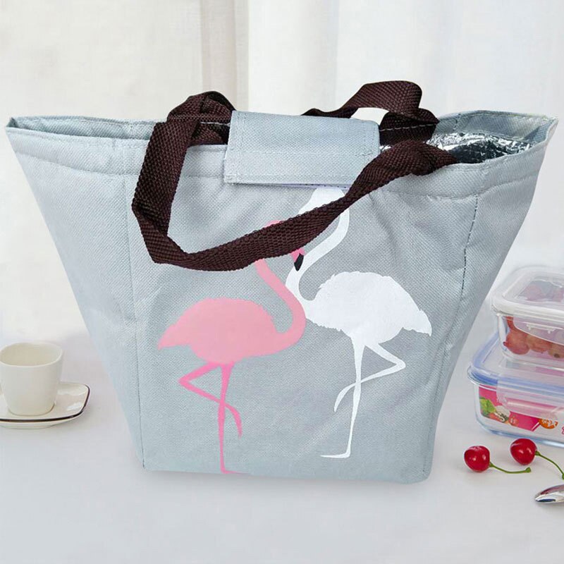 Flamingo varmeisolering babypose mælkeflaske holde varm vandtæt klapvogn arrangør bærbar mad brystvarmer mbg 0323: Grå