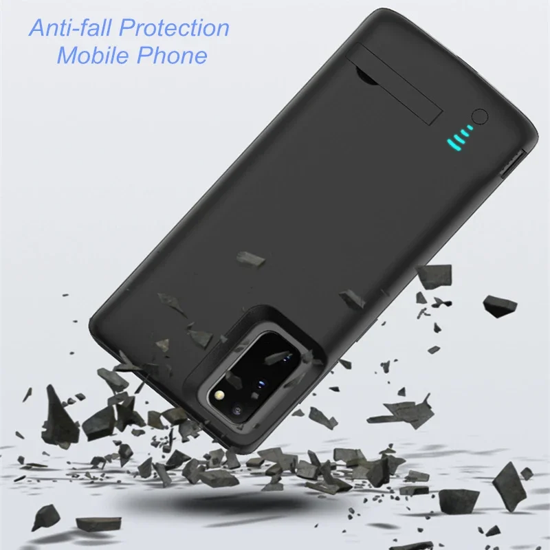 10000 mah powerbank voor samsung galaxy  s23 s22 s8  s10 s10e note 8 9 10 en 20  s20 +  plus  s21 fe (batterijopladerhoesje)