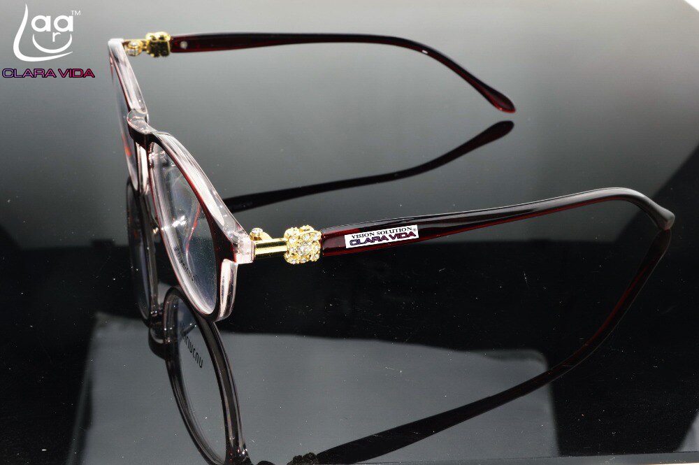 Briller gafas clara vida nærsynethed specialfremstillede briller minus kortsynet nærsynet stort stel briller læsning  -1 to -6 +1 +6