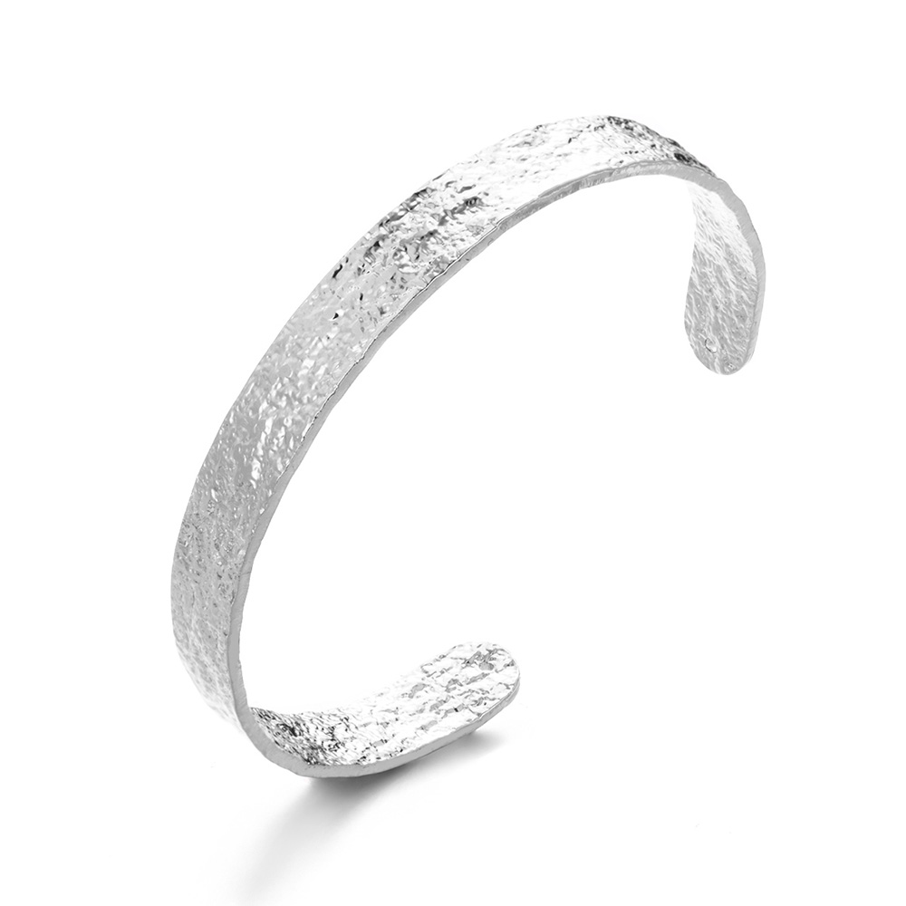 Bracelet manchette Vintage à fleurs pour femmes, couleur or, en acier inoxydable, moulage esthétique, bijoux de poignet pour Couple: Couleur or pur