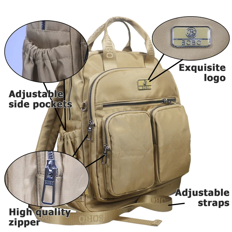 Zaino da viaggio per donna Borsa da scuola ad alta capacità Borsa per laptop leggera e impermeabile Zaino da cabina con tasche multiple per uomo