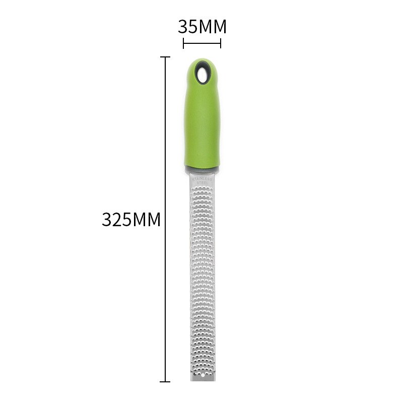 Stainless Lemon Cheese Vegetable Zester Grater Peeler Slicer Kitchen Tool Gadgets Fruit Vegetable Chopper Citrus Lemon Zester: Cheese Grater 04