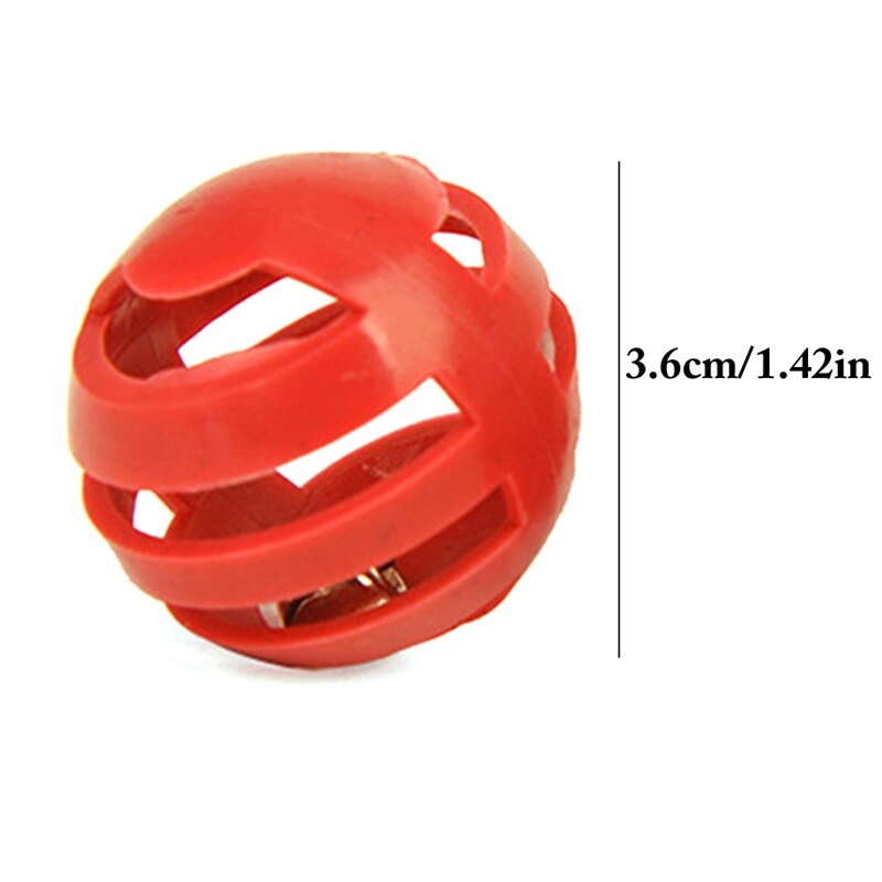 4pcs/Set Funny Cat Ball Toy Hollow Training Cat Interactive Toy Cat Bell Toy For Cats Kitten Pet Interaction Supplies