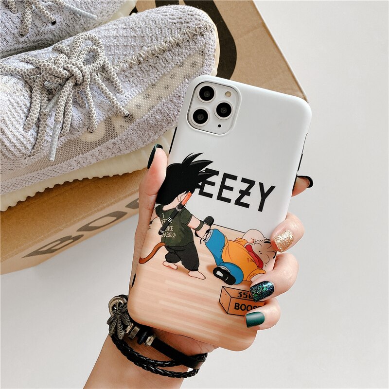 Custodia per telefono Dragon fashion carina per iphone 12 11 Pro X XS XR MAX 7 8 plus scatola da scarpe di lusso boost 350 cover in silicone morbido coque