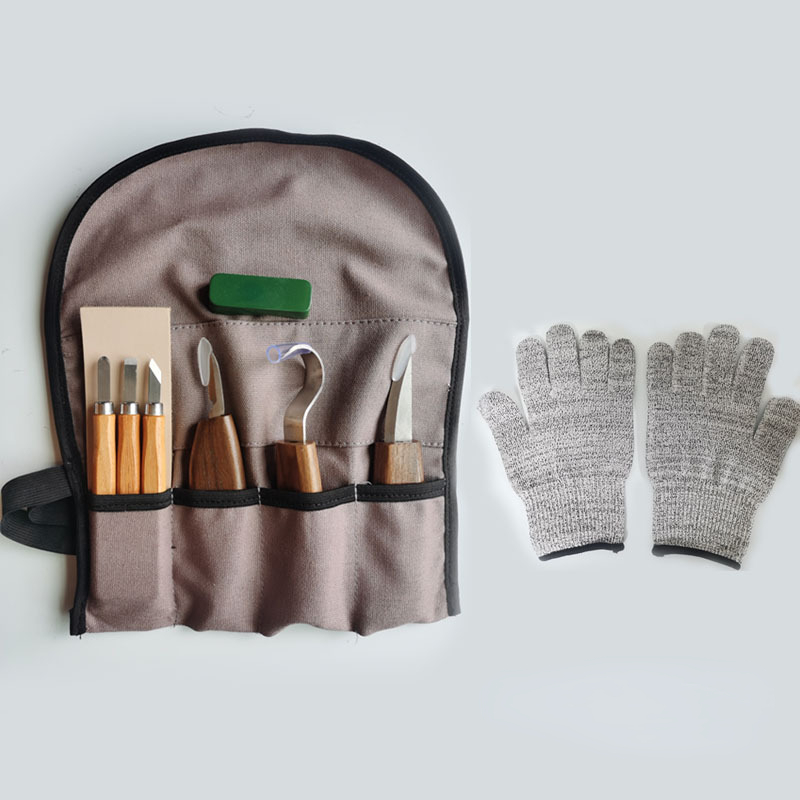 3/5/9/10pcs Chisel Carving Knife DIY Hand Wood Carving Tools Woodcarving Cutter Knives Hand Worker: Diamond Point Chisel