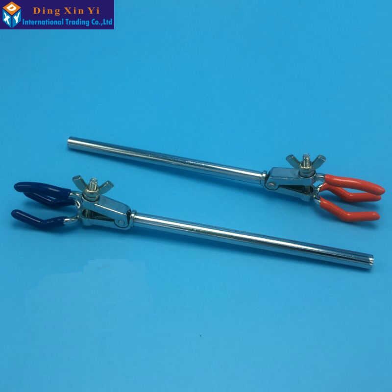 Small Laboratory clip Three Prong Extension Single Adjustment Flask Test Tube Laboratory Clamp