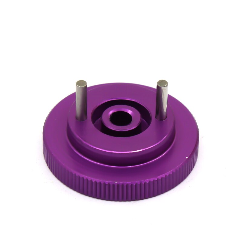 Schwungrad aus aluminiumlegierung 02068 122006 für hsp 94122 94188 1/10 benzin-rc-autos: Lila