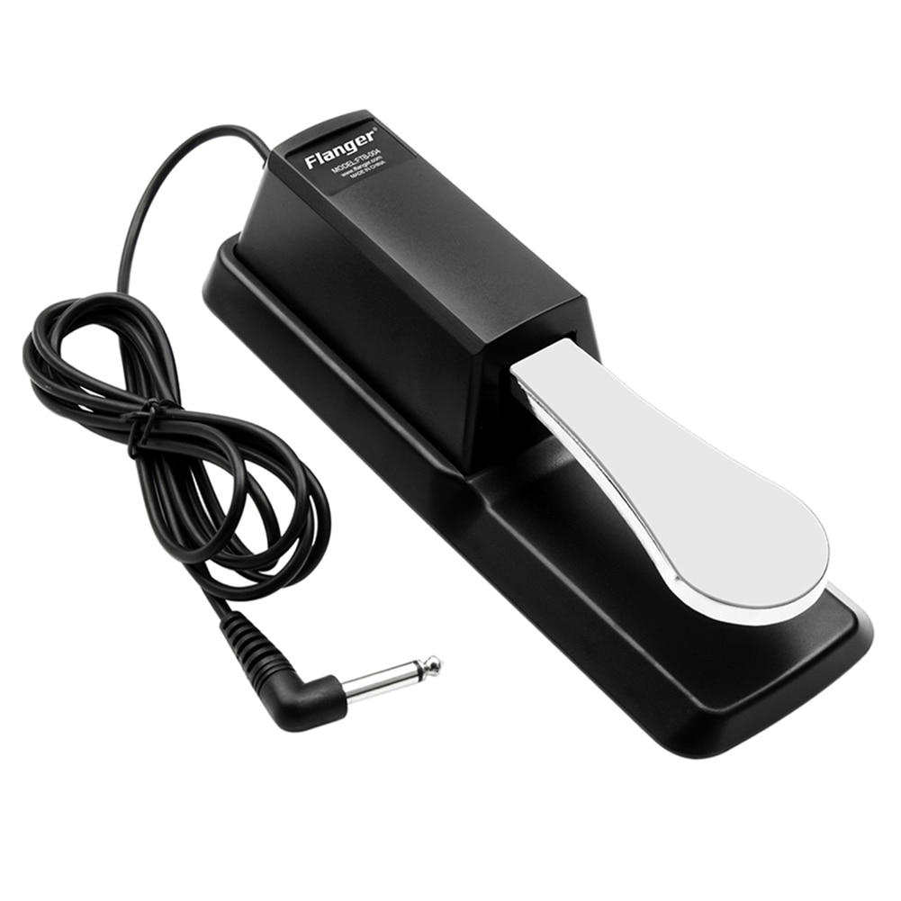 Flanger FTB-004 Piano Keyboard Sustain Damper Pedal Electric Piano Synthesizer Lightweight Portable Music Element