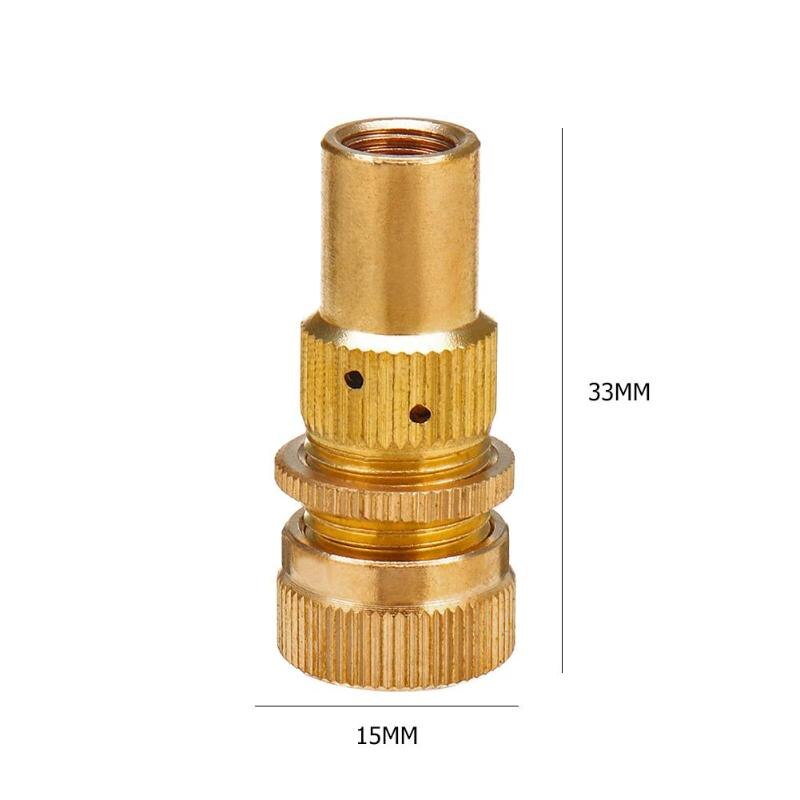 VODOOL 4Pcs Universal Brass Off-Road Tire Deflators Kit Automatic 6-30PSI Tyre Deflator Pressure Bleed Valve Accessories For SUV