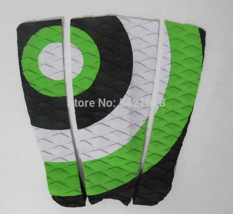 Surfing Pad Tail Deck Surfing Pad surfboard deck with arch 3M glue 9876 EVA surf accessory: green simple pack