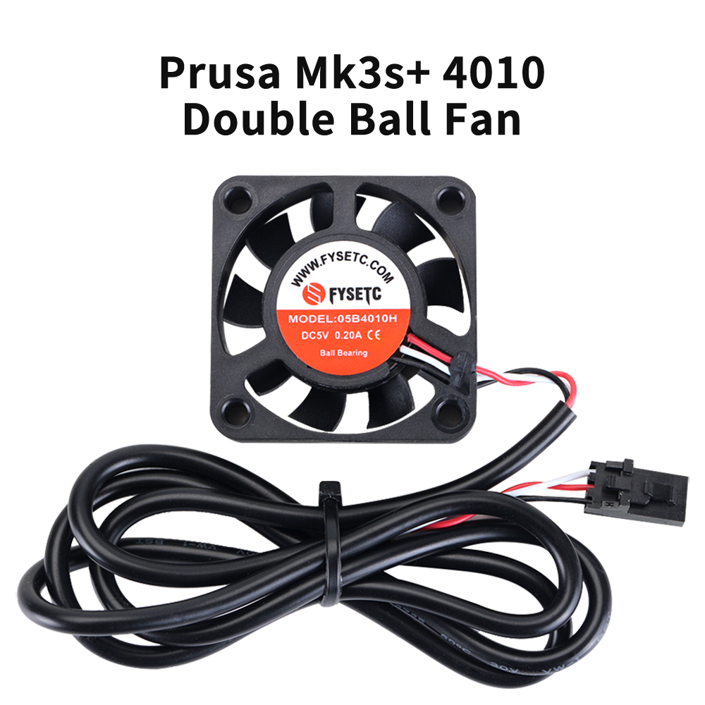 Prusa i3 MK3 3D Printer Onderdelen Super Stille Koelventilator 4010 Hydraulische Lager Fan 5V 40*40*10 Cool Fan Cooler Radiator Mouw