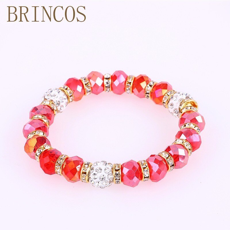 Handmade Crystal Bracelet Women&#39;s Jewelry with Punk Beads Bracelet Couple Bohemian Style Products ccc: 4