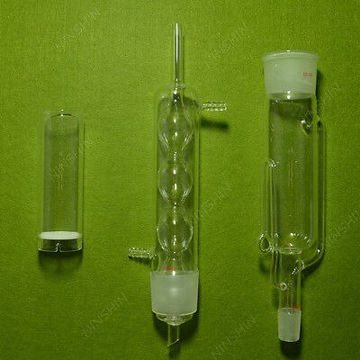 Estrattore Soxhlet (24/29 50/42 Giunto) con Vetro Ditale (45mm X 140mm)