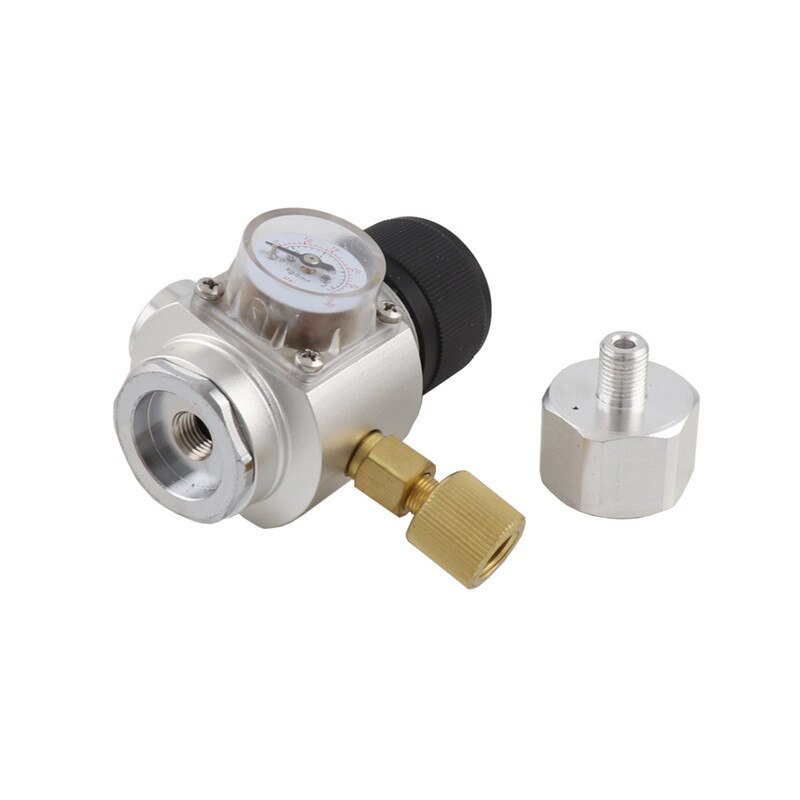 Beer Keg Charger CO2 Dispenser 0-30PSI Mini Gas Regulator Soda Adapter 3/8" to Tr21.4 Gas Ball Lock Disconnect for Homebrewing: type 3