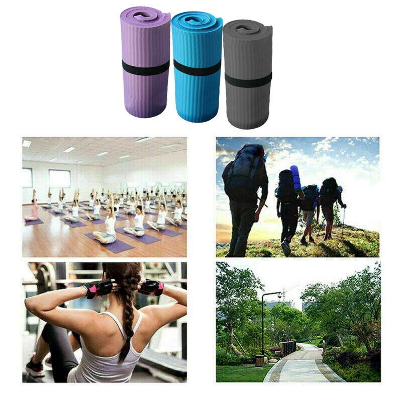 15mm Thickness Extra Mini Thicken Yoga Mat 60x25x1.5cm Pilates Mat Indoor Fitness Exercise Pad Meditation Mat Edging Non-slip