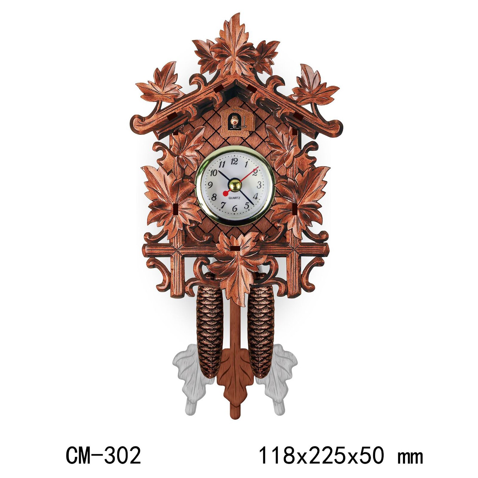 Horloge à Coucou Forêt-Noire Authentique - Mécanisme