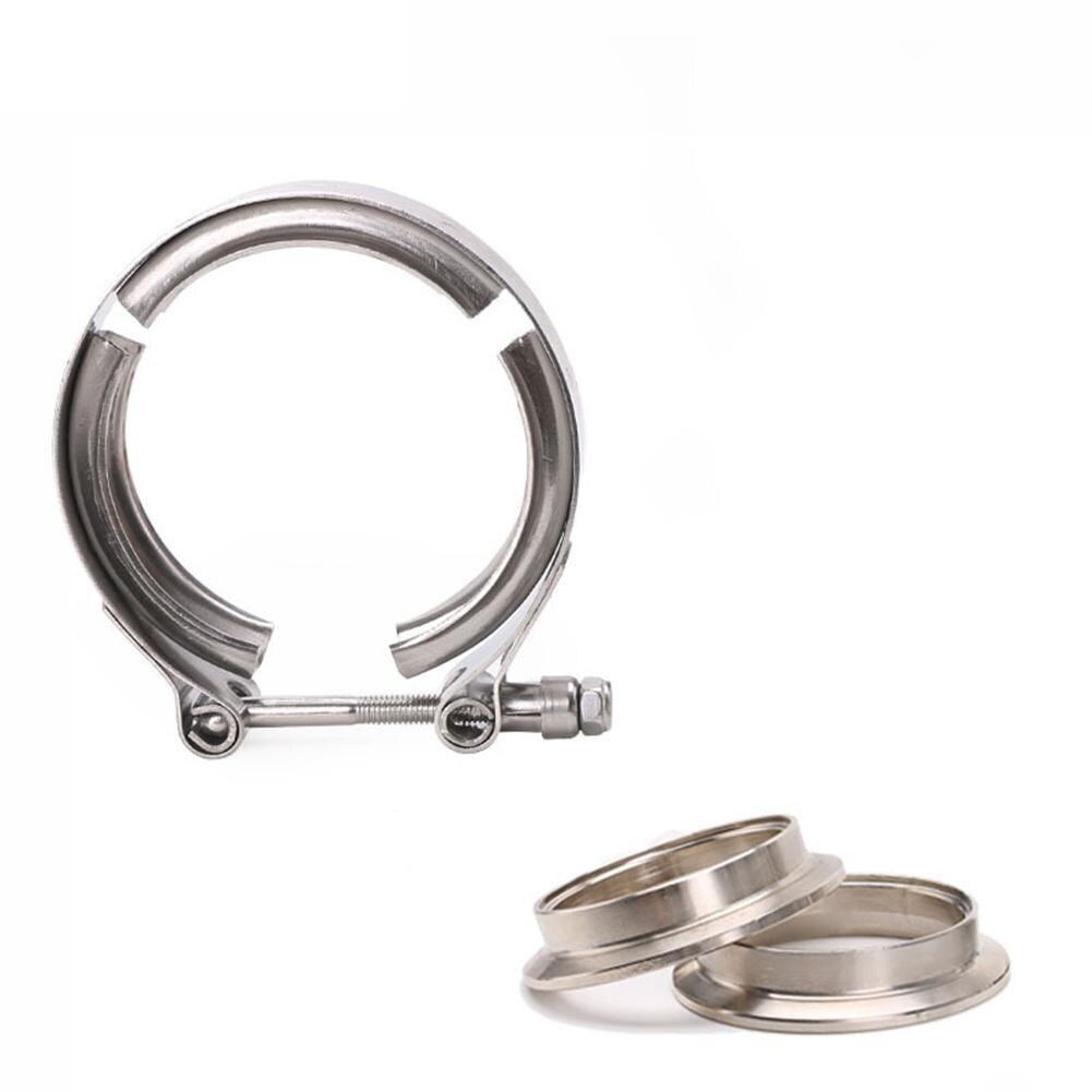 Universal Stainless Steel V-Band Turbo Downpipe Exhaust Clamp Vband
