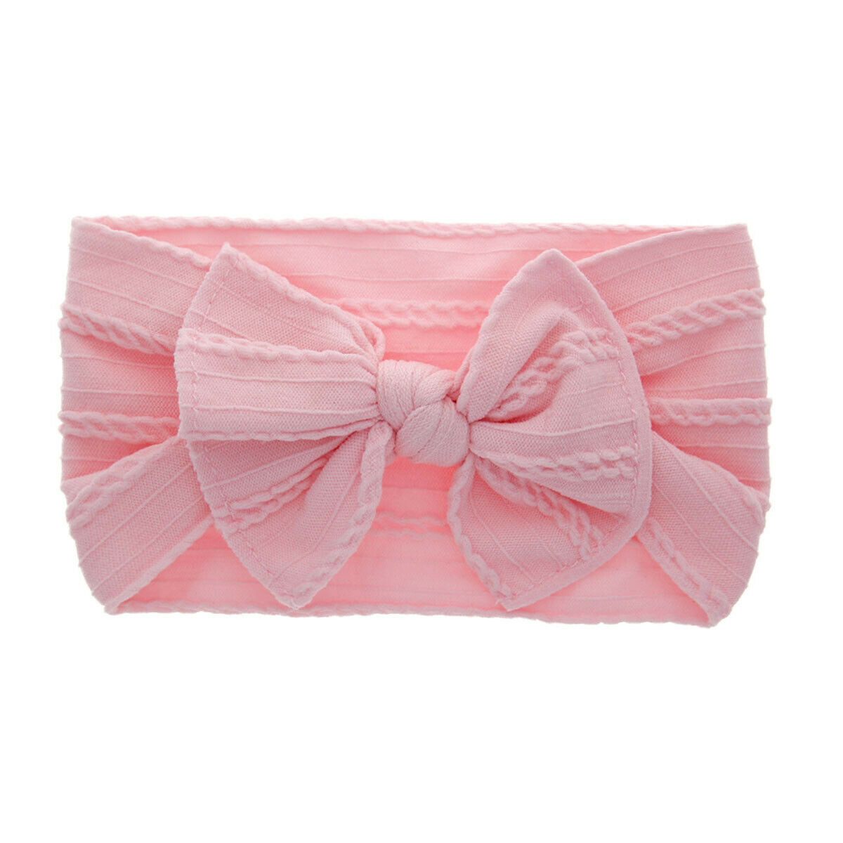 Princess Kids Baby Girls Headbands Broad Newborn Toddler Head Wrap Rabbit Big Bow Lovely Turban Hair Band Accessories