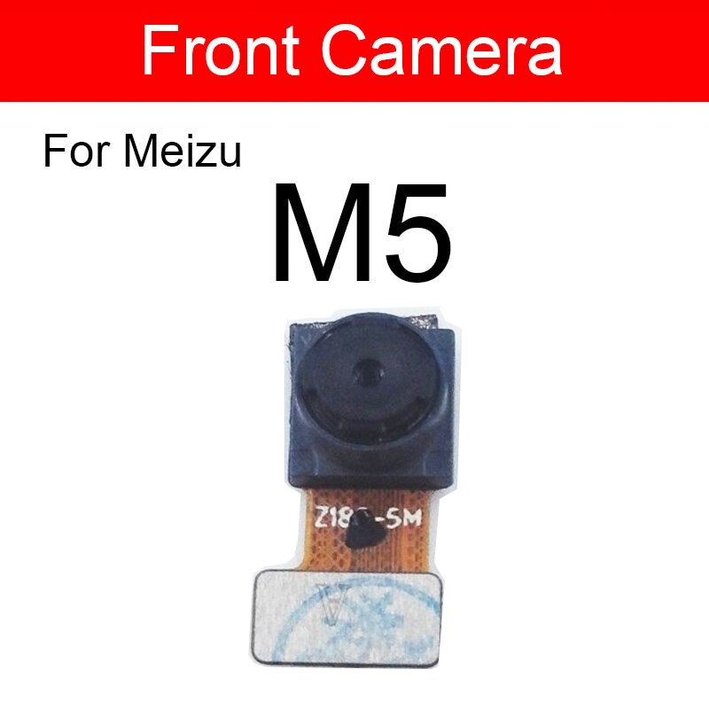 Hoofd Rear Camera Moduel Voor Meizu M5 M5s M5Note Terug Camera Grote Facing Camera Flex Lint Kabel Vervanging Reparatie Onderdelen