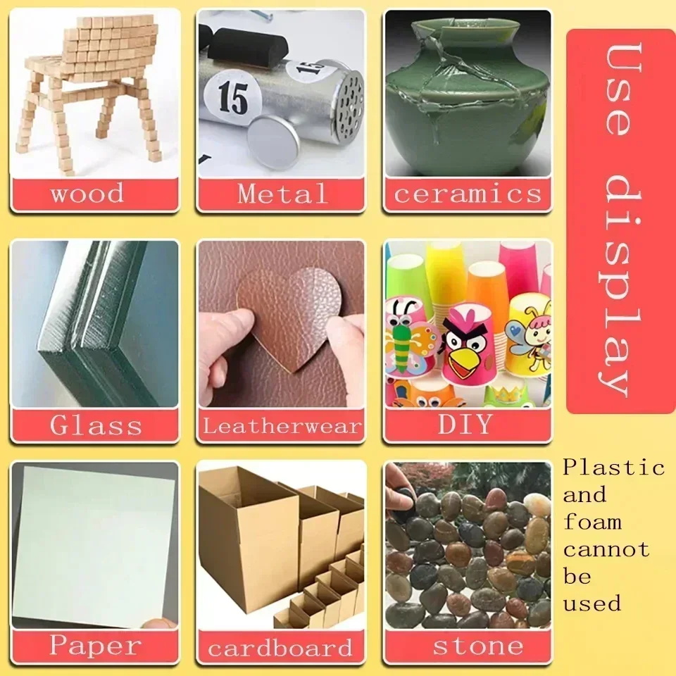 UHU Duitse superlijm heeft zeer goede taaiheid Multifunctionele zachte lijm Superlijm VOOR MOOD Textielporselein Papier Metaal Rubber