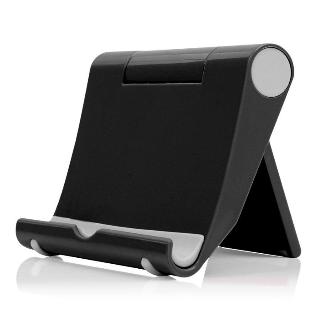 Multifunctionele Mobiele Tafel Telefoon Houder Ondersteuning Roterende Universele Tablet Base Vouwen Lui Mobiele Telefoon Beugel: Goud
