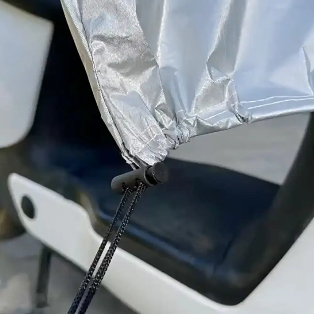 Cubierta impermeable para la lluvia para cabeza de motocicleta, Panel Universal para bicicleta eléctrica, cubierta para polvo, lluvia y nieve, cubierta protectora solar contra el polvo