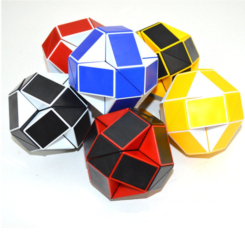 Shengshou sezione 24 cubo righello magico Sengso serpente magico Puzzle cubo di velocità modello fai da te giocattoli educativi per bambini