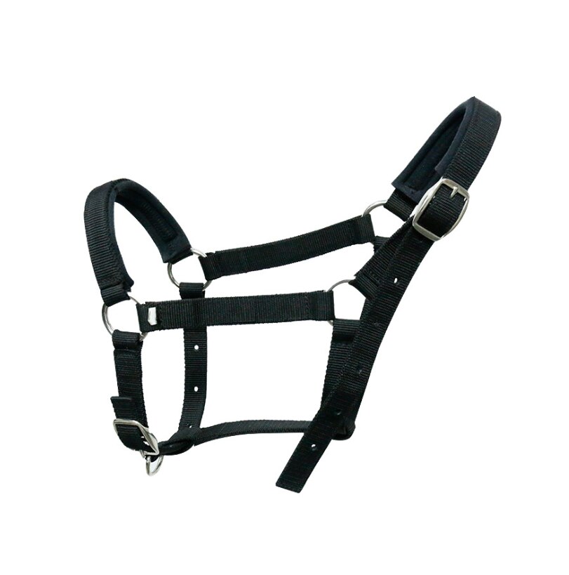 Cow Bell Collar Verstelbare 4 -laags canvas kalf kalfer met 2 rijen