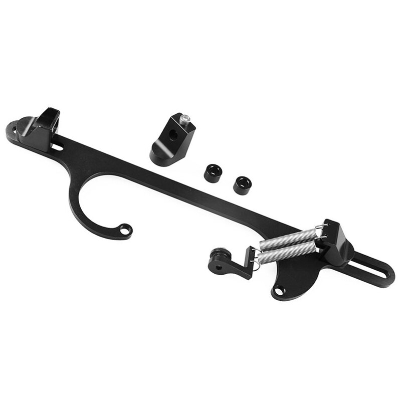 4150 4160 Black Aluminum Throttle Cable Bracket