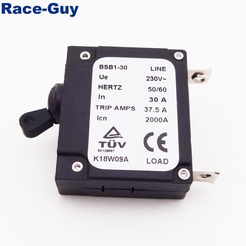 BSB1-30 In Generator Circuit Breaker 37.5A Trip Amps 2000A 50-60 Hertz 30A 230V