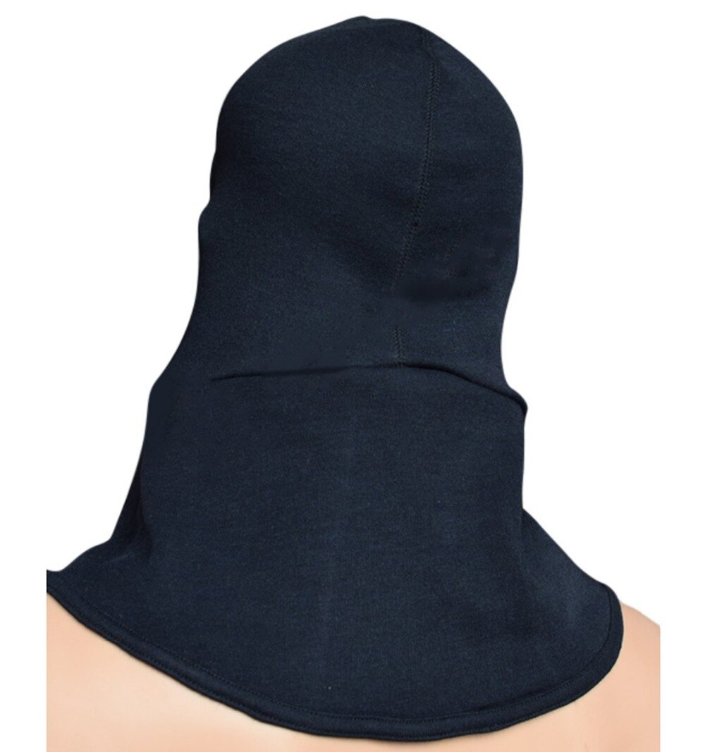 Máscara facial ignífuga gruesa de doble capa de Kevlar, máscara para el cuello, capucha, casco de bombero