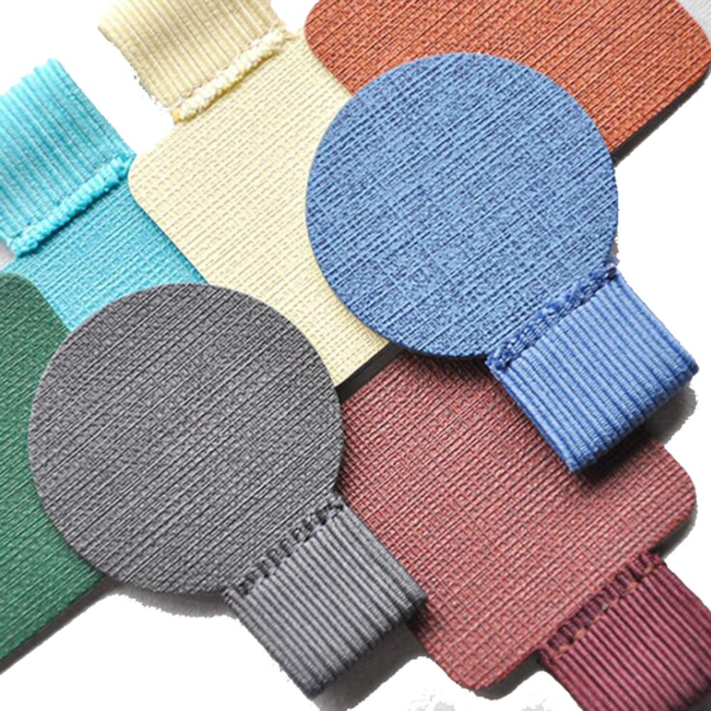 Self-adhesive Leather Pen Holder with Elastic Loop for Notebooks, Journals,Calendars and Planners(8 Colors)