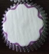 400 Yellow & Gray Chevron Cupcake Liners, Wedding Polka Dot Cupcake Liners, ColorBlock GREASE RESISTANT Liners: purple