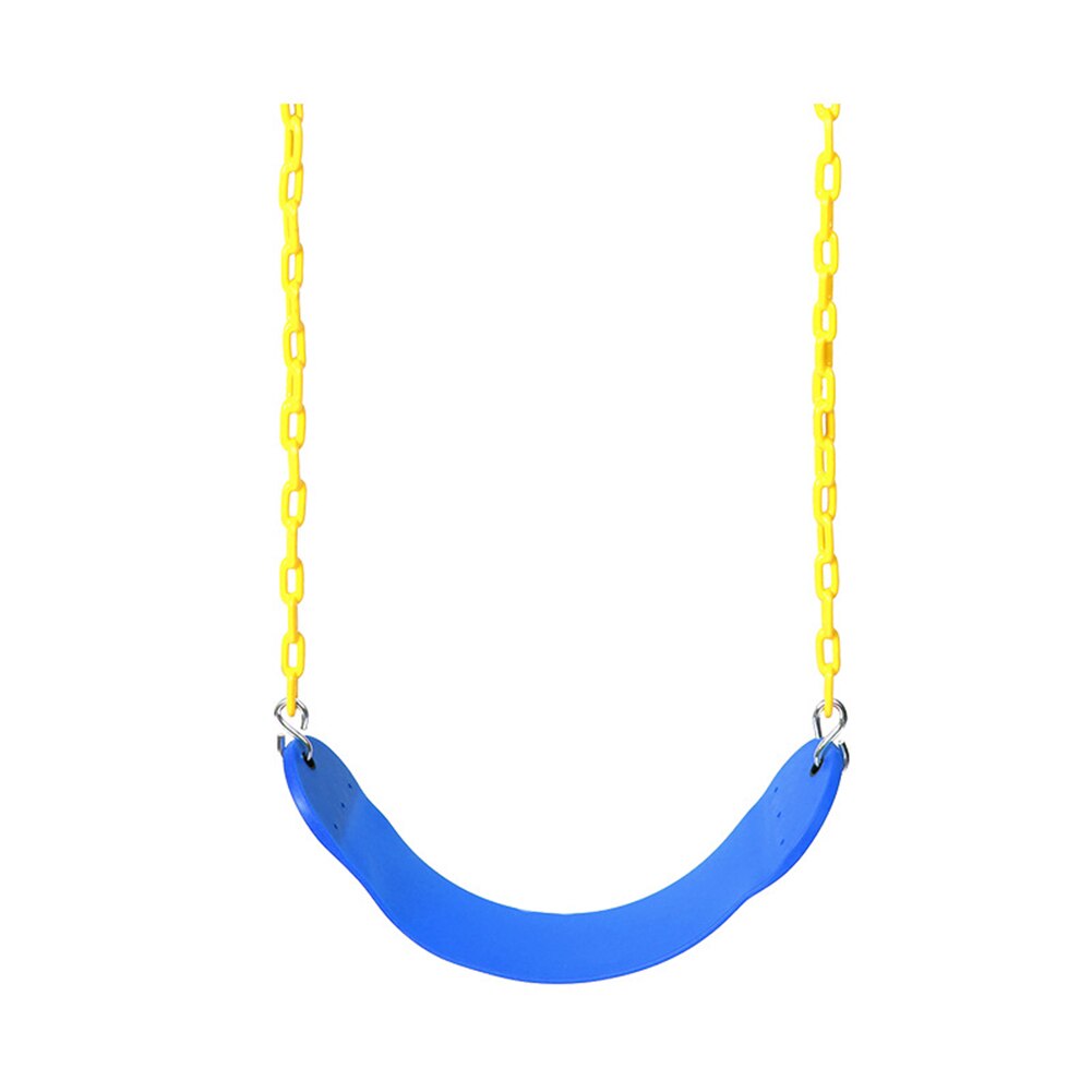 Planche à balançoire Portable EVA colorée pour enfants, accessoires de balançoire d'extérieur, combinaison de cadre, jardin, cour, jouets d'extérieur pour enfants: swing-001 blue