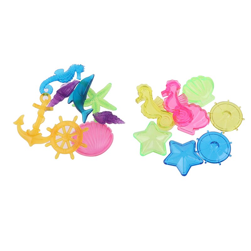 Children's Summer Play Underwater Entertainment Game Props Diving Gem Toy Set