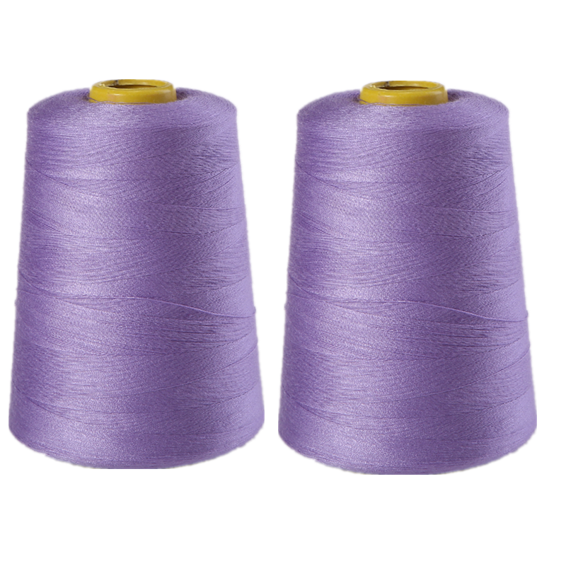 1Pcs 8000 Yards Polyester Thread Sewing Color Optional: Light purple 1pcs
