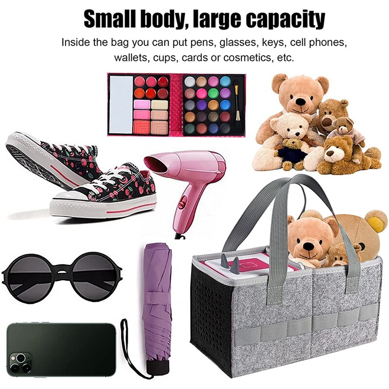 Sac pour kit de démarreur Toniebox, housse de protection de sac de grande capacité, sac de transport avec poignée, sac de rangement pour Toniebox