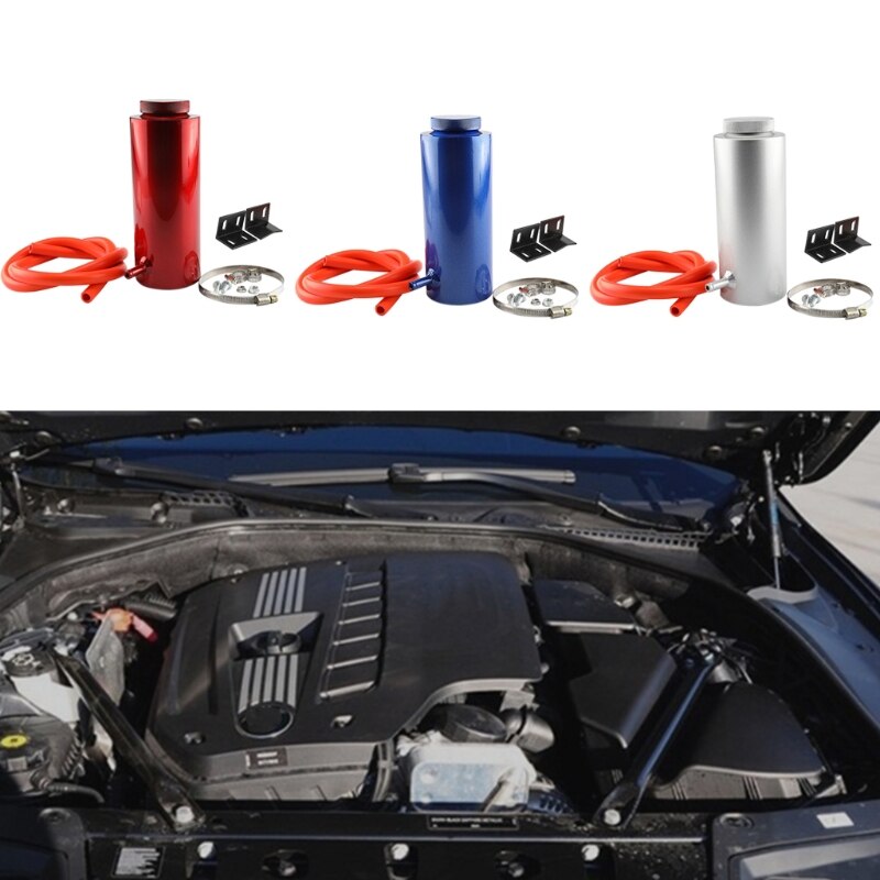 Universal Car Radiator Coolant Tank 800ml Coolant Expansion Overflow Oil Tank