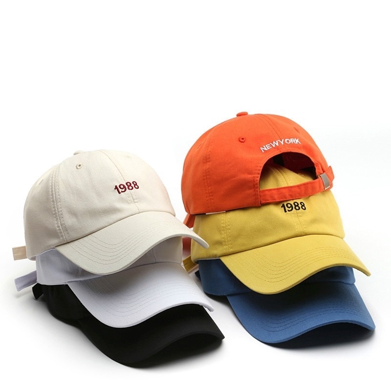 LINJW Neue Stickerei Sommer Baseball Kappe für Männer Frauen Hüfte hüpfen Snapback Kappen Koreanische Stil Baseball Hütte Ich bin Freien Vati hüte