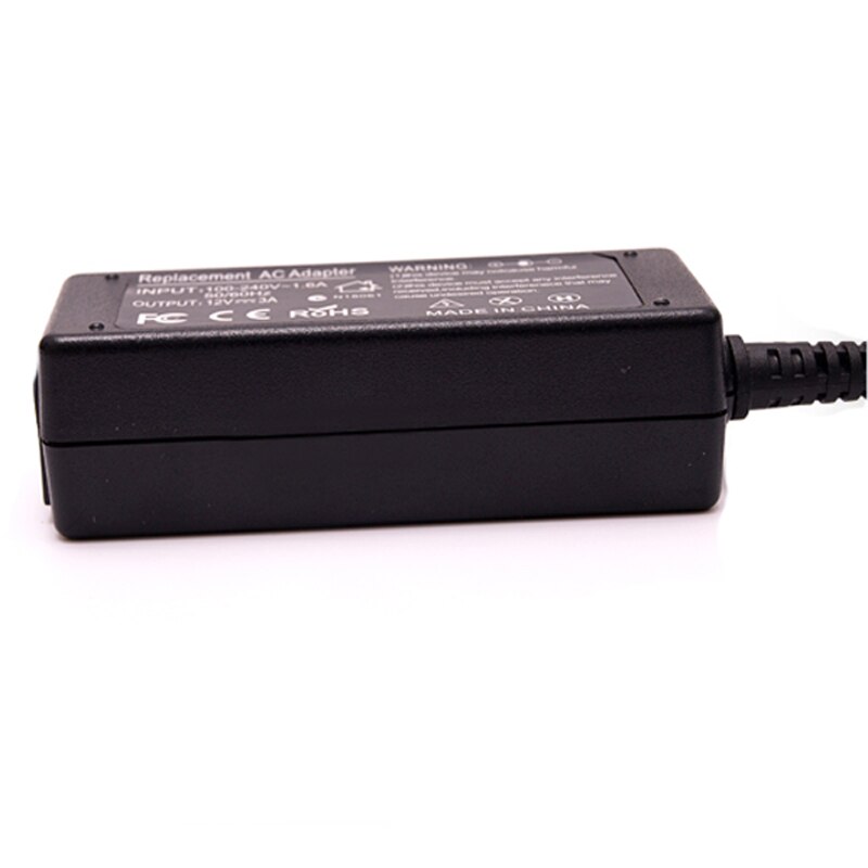 Gratis ! Notebook Lader AC Adapter Voor asus Laptop 12 V 3A Eee PC 900 Eee PC900 900HA 900HD 904HA 904HG 1000HT 1000HV 1000HD