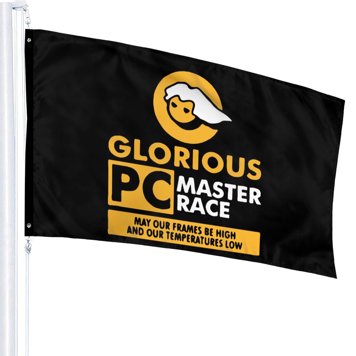 Glorious Pc Gaming Master Race Sweas Short'd Sweatsh Natural Flag