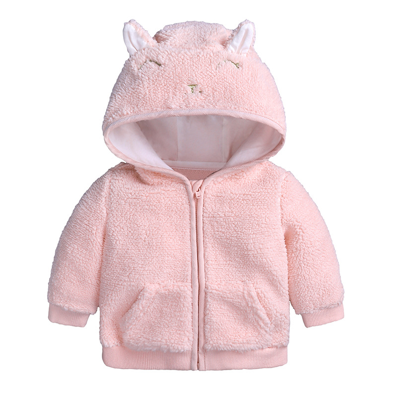 Crianças recém-nascidas roupas de inverno casaco de bebê meninas meninos cashmere casaco infantil cashmere acolchoado jaqueta