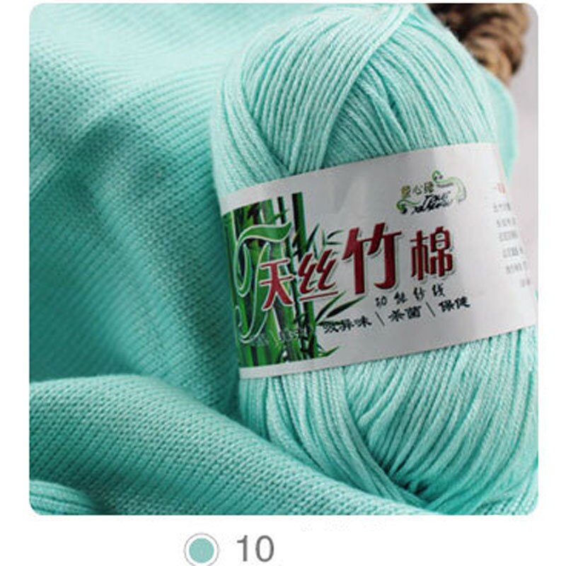 10 Stks/partij Natuurlijke Zachte Bamboe En Katoen Garen Voor Breien 100% Natrual Voor Baby 6 Strengen Dikke Hand Breien Dikke diy Garens: 10