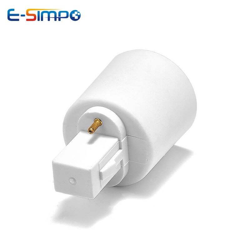 Adaptador de enchufe de luz G23 a E27 soporte de lámpara, convertidor de Base, enchufe de extensión de bombilla LED